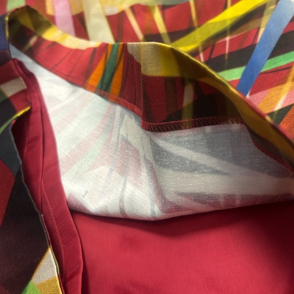 Escada size 36 (S) silk “Ode to LA” NWOT Pencil Skirt Elegant Tailored Design - Picture 8 of 15